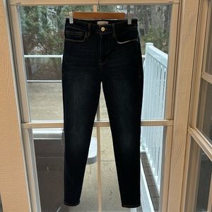 Frame Le One Skinny size 1 jeans with bonus Le Beau size 27.